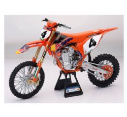 NEW-RAY - DIE CAST MOTOCROSS RED BULL KTM 450 SX-F 1:12 ORANGE